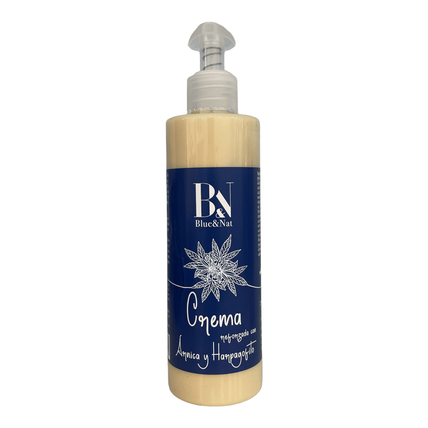Foto de la crema con arnica y harpagofito de Blue and Nat
