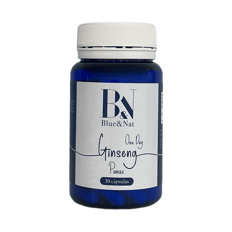 bote de ginseng panax one day de Blue&Nat de 30 capsulas