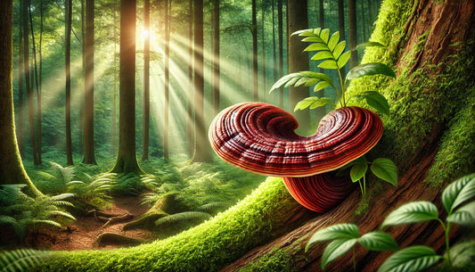 Reishi One Day con extracto de Ganoderma lucidum, un hongo reconocido por sus propiedades antioxidantes y su uso tradicional en el bienestar inmune.