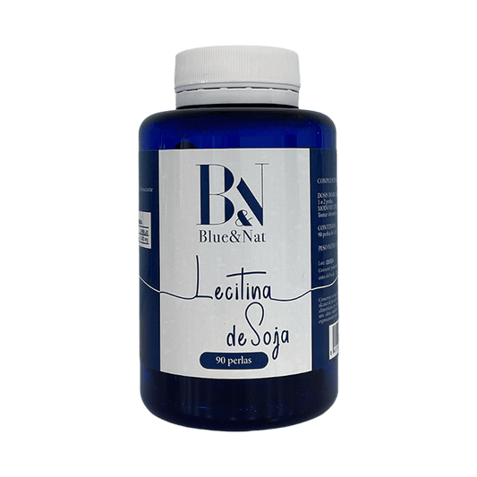 Lecitina de Soja 1.200 mg: Salud Cardiovascular y Cognitiva - Perlas, 90 Perlas