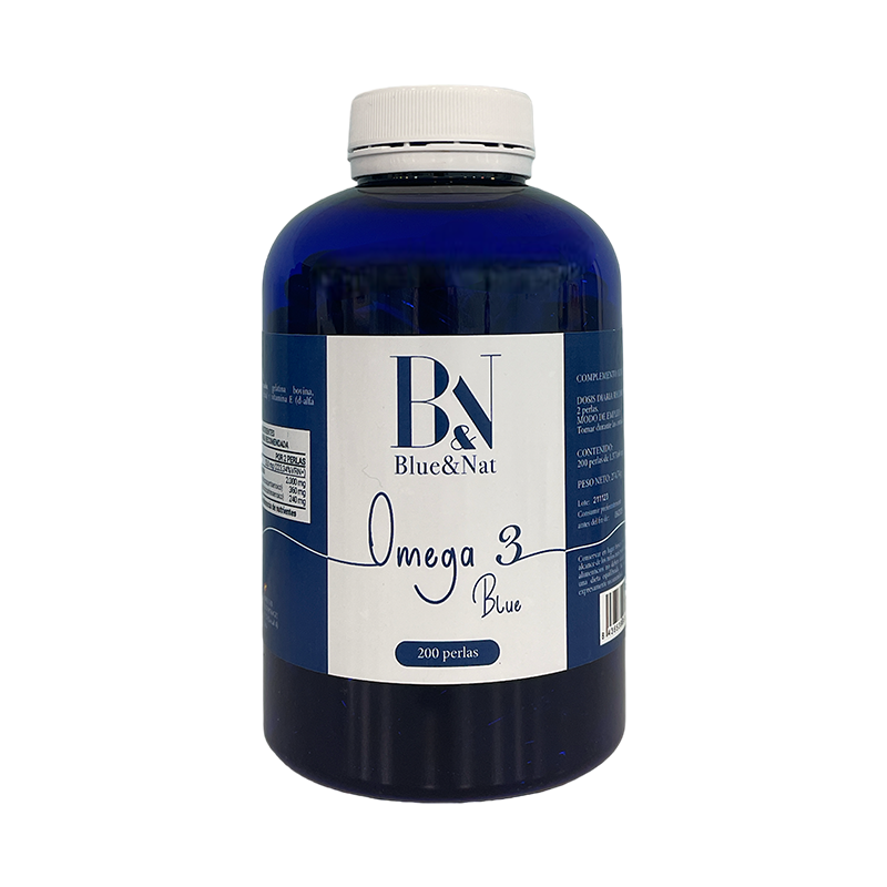 Omega 3 1000mg - Refuerza tu salud cardiovascular, cerebral y visual - 200 Perlas